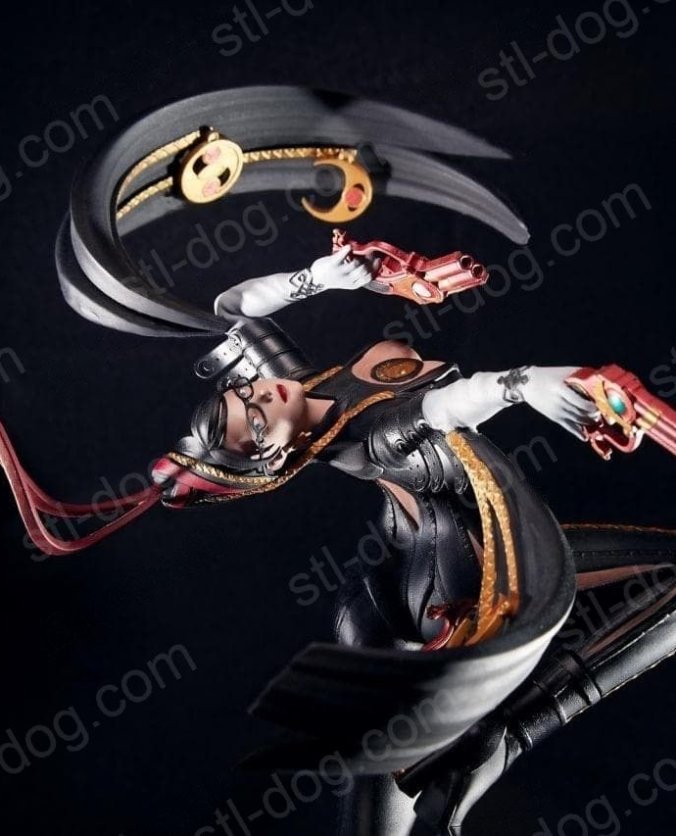 贝优妮塔(游戏《猎天使魔女》 3D打印模型图纸